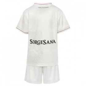 Camisolas SSC Napoli Criança 2º Equipamento Alternativa 2025-26 Manga Curta